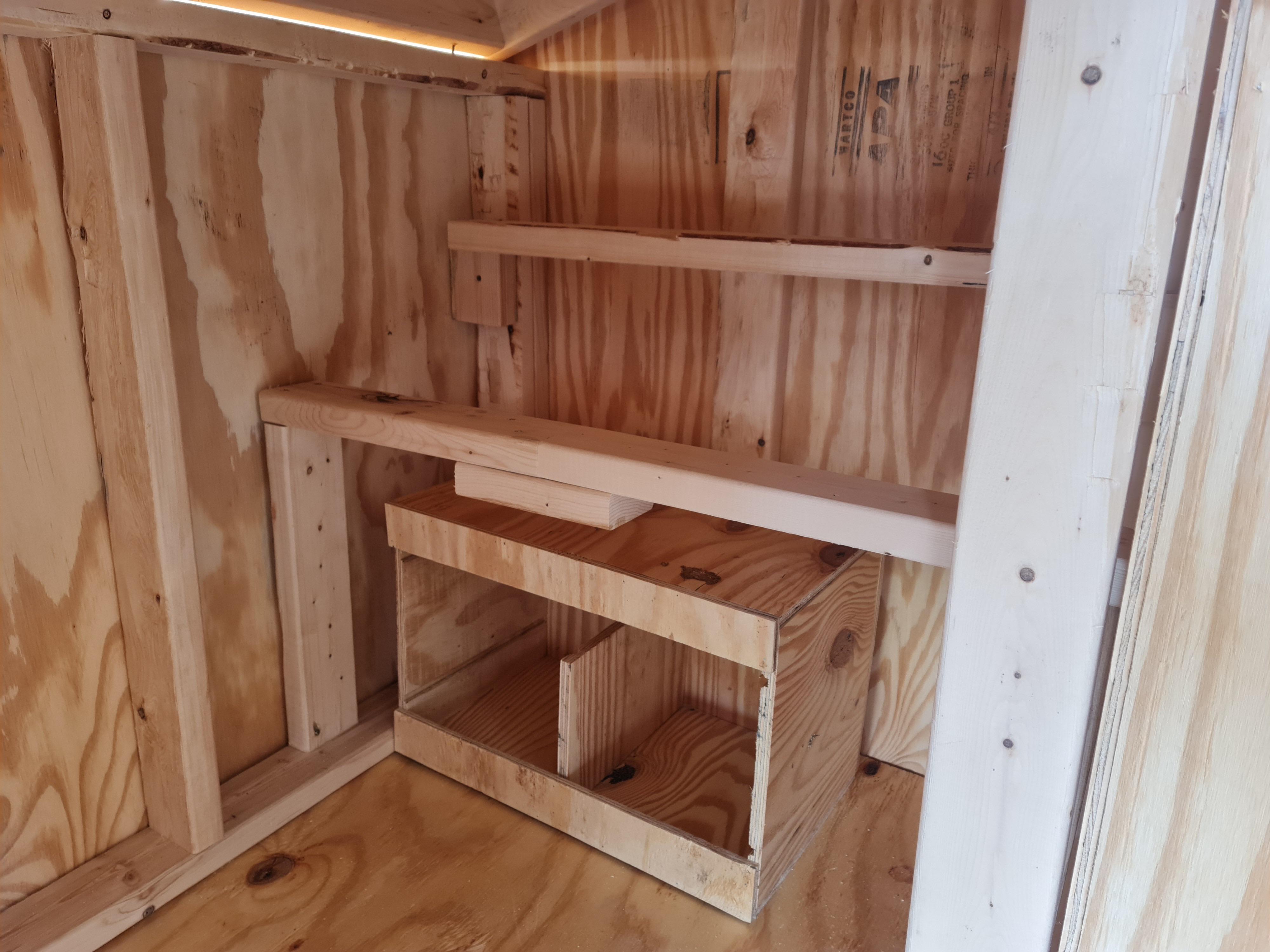 DIY Roosting Bars for Chickens