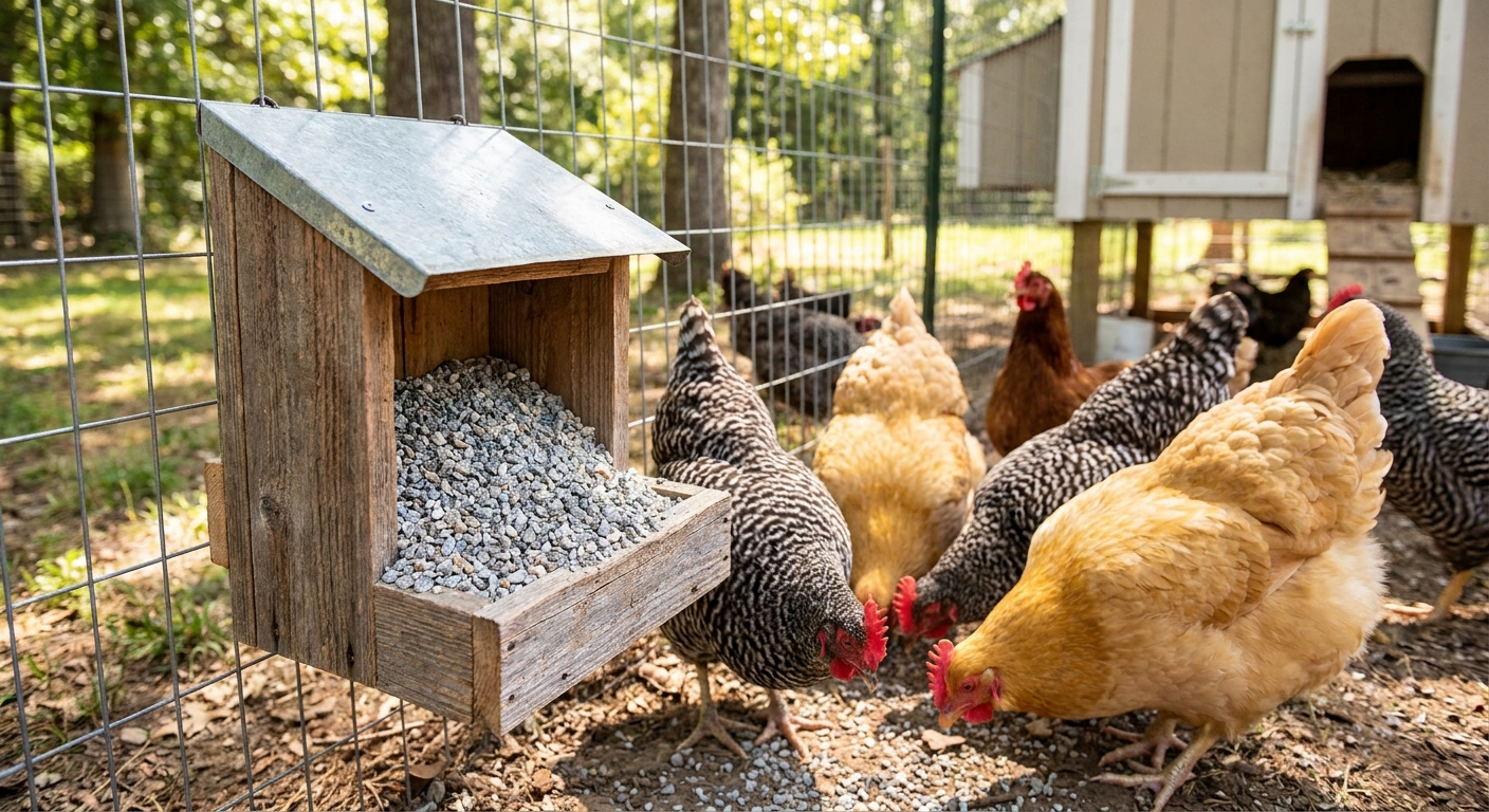 Grit vs. Oyster Shell for Chickens
