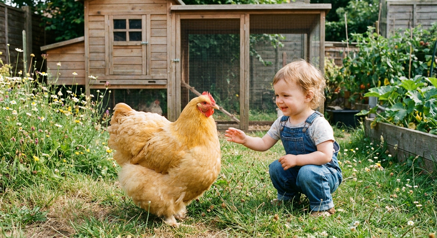 The 7 Most Docile and Kid-Friendly Chicken Breeds