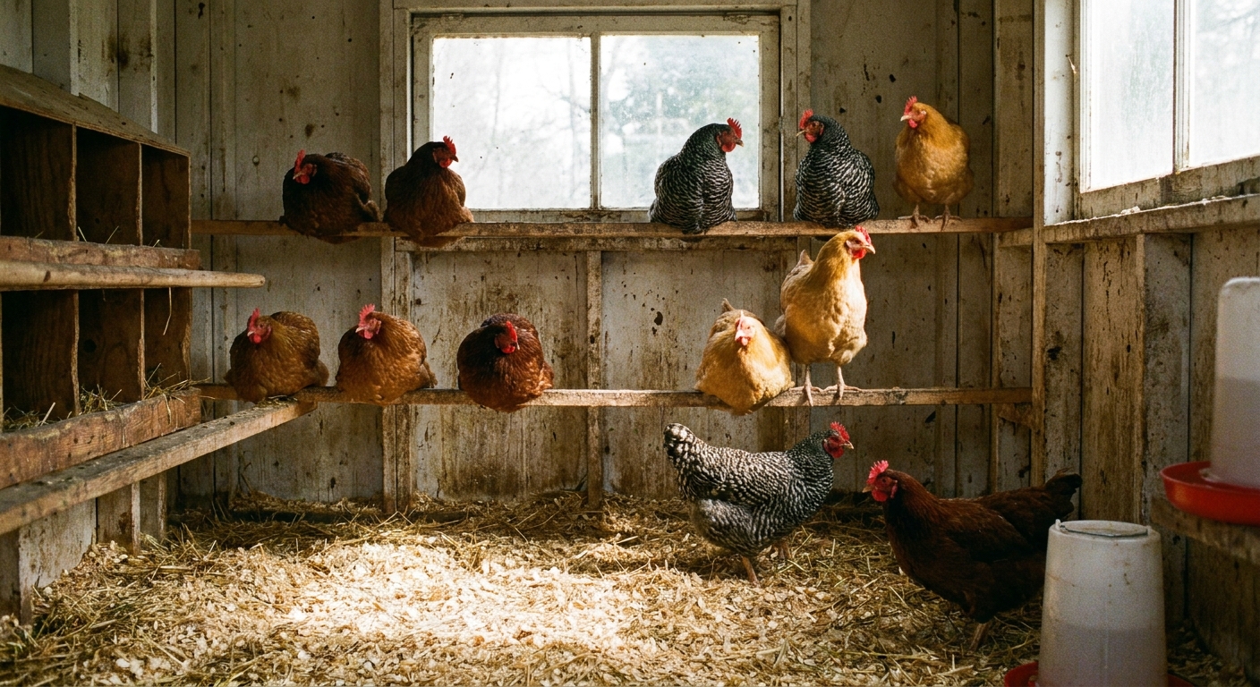 Chicken Coop Size Calculator
