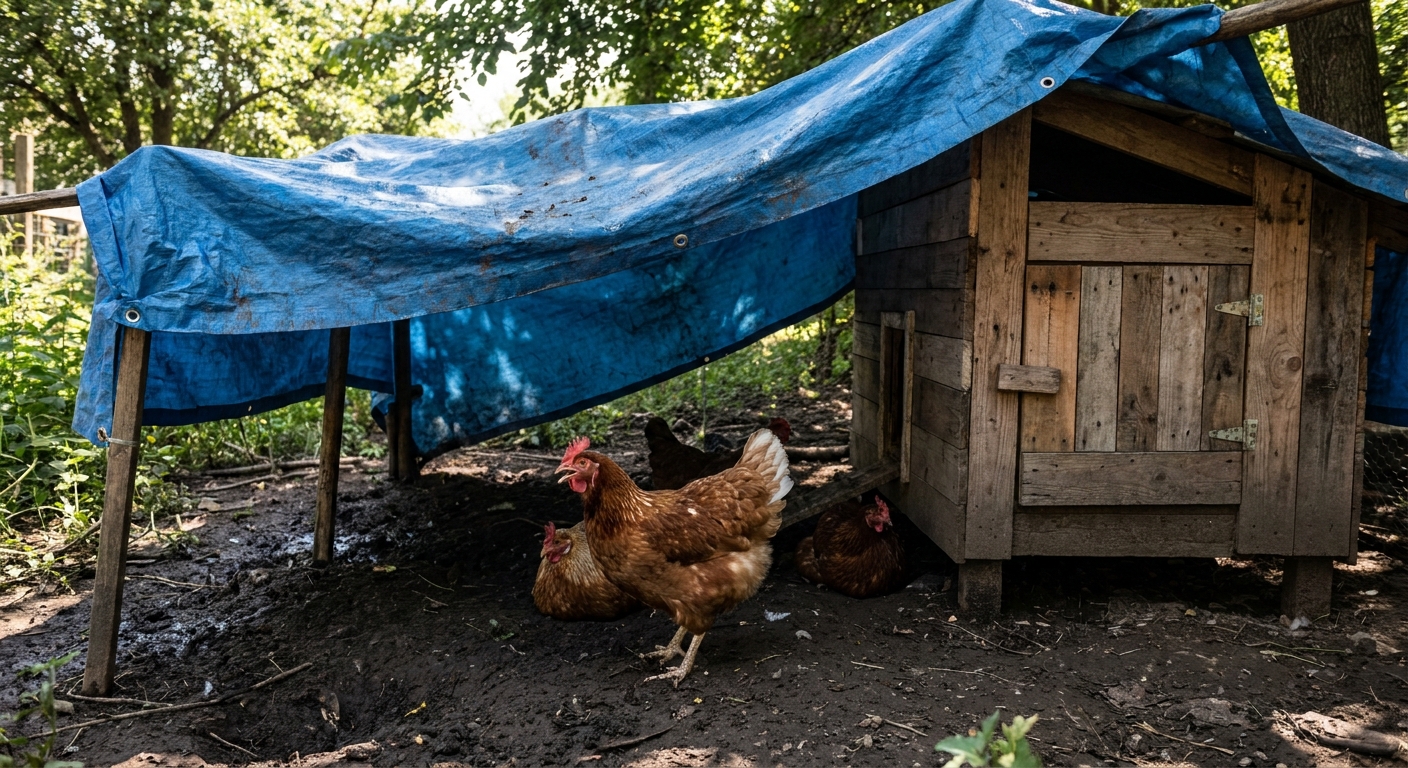 Heat Stress in Chickens: Signs, First Aid, and Prevention